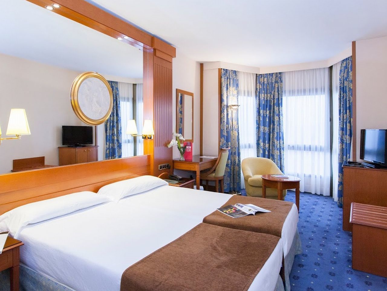 Hotel Los Bracos Logroño Oda fotoğraf